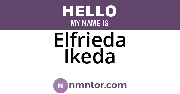 Elfrieda Ikeda