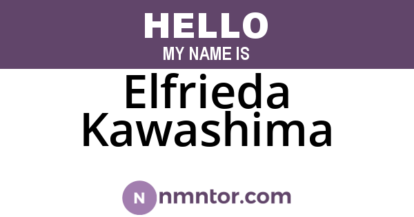 Elfrieda Kawashima