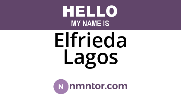 Elfrieda Lagos