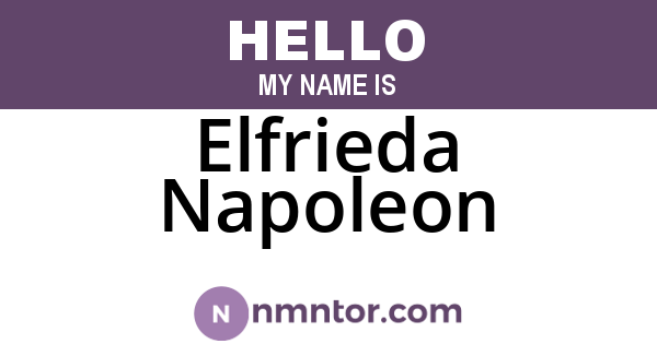 Elfrieda Napoleon