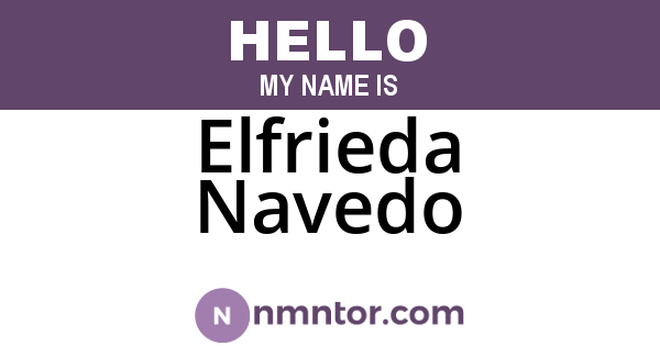 Elfrieda Navedo