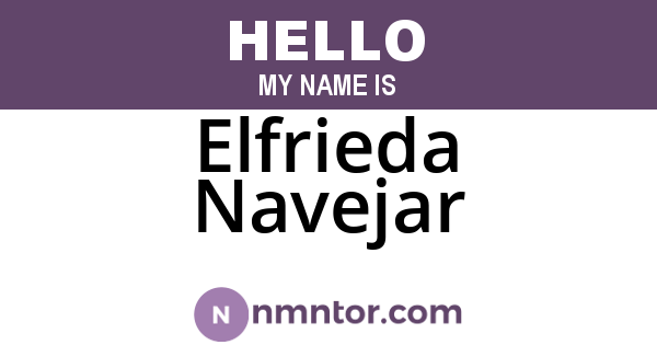 Elfrieda Navejar
