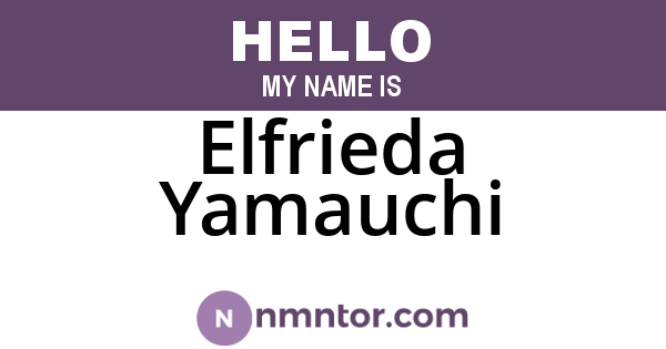 Elfrieda Yamauchi