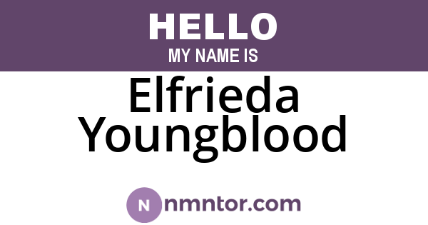 Elfrieda Youngblood