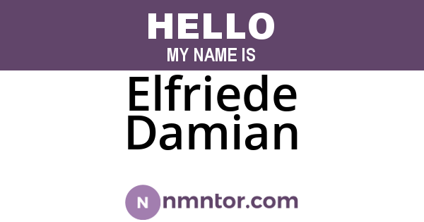 Elfriede Damian