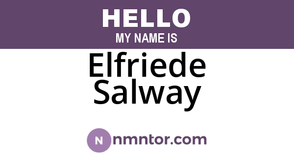 Elfriede Salway