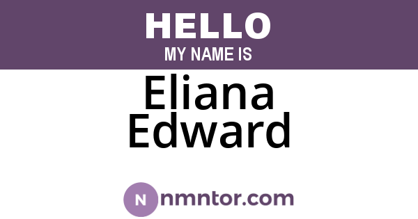 Eliana Edward