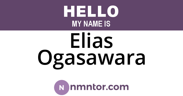 Elias Ogasawara