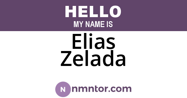 Elias Zelada
