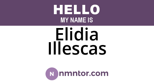 Elidia Illescas