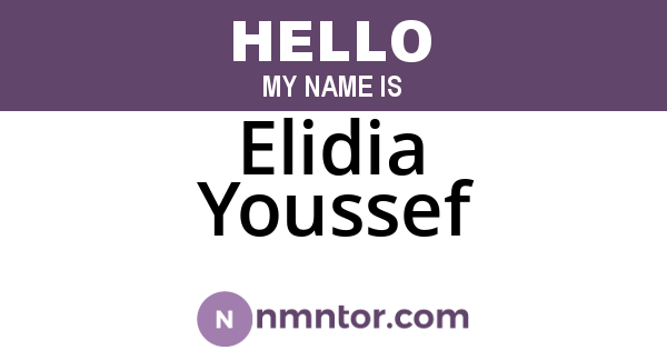 Elidia Youssef