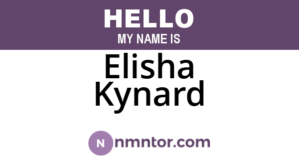 Elisha Kynard