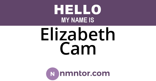 Elizabeth Cam