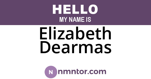 Elizabeth Dearmas