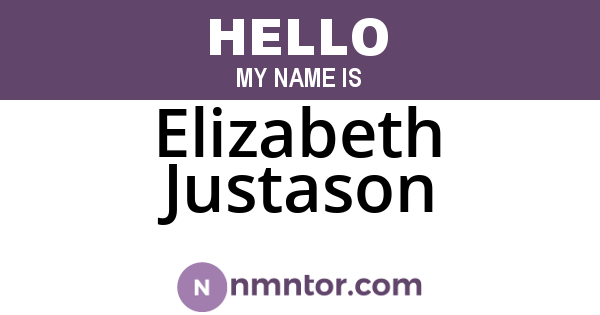 Elizabeth Justason