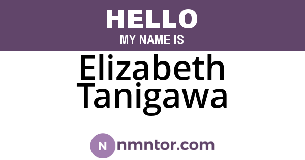 Elizabeth Tanigawa