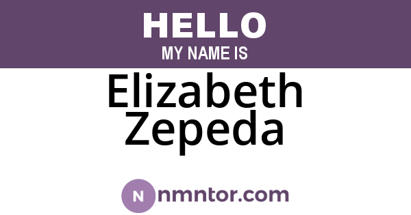 Elizabeth Zepeda