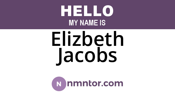Elizbeth Jacobs