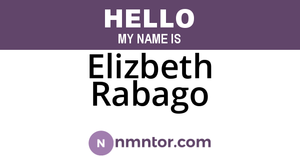 Elizbeth Rabago