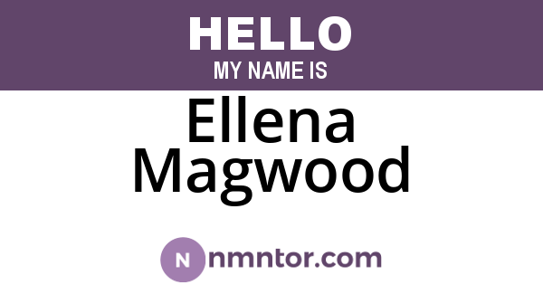 Ellena Magwood