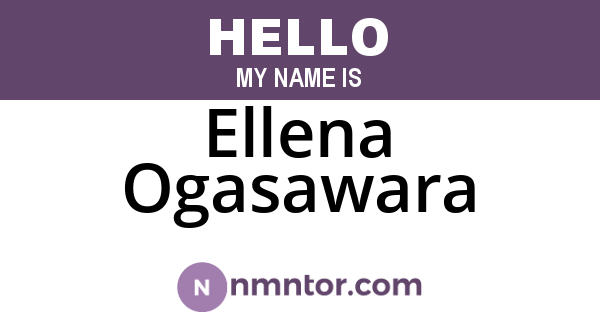Ellena Ogasawara