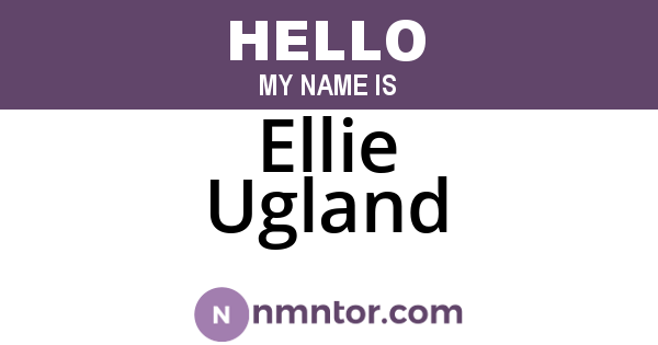 Ellie Ugland