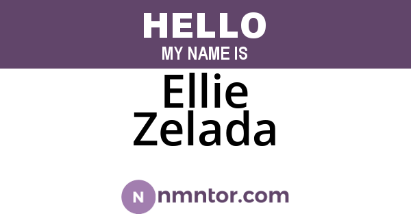 Ellie Zelada