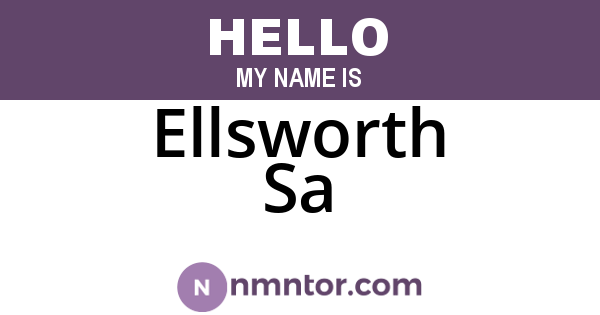 Ellsworth Sa