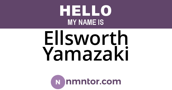 Ellsworth Yamazaki