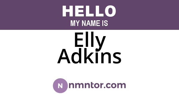Elly Adkins