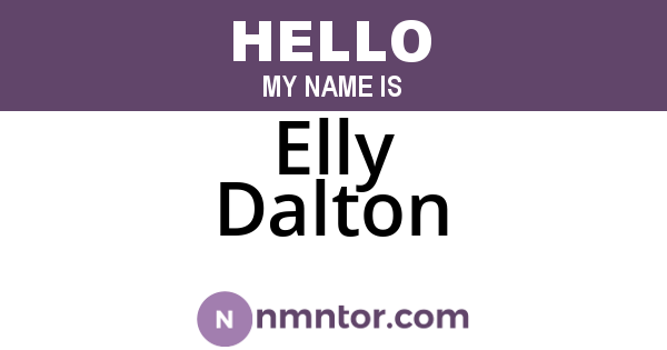Elly Dalton