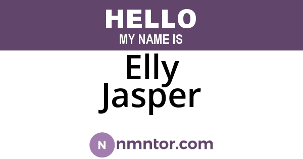 Elly Jasper