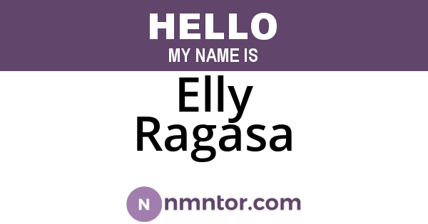 Elly Ragasa