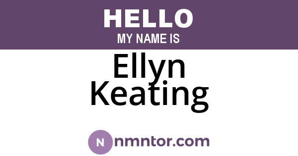 Ellyn Keating