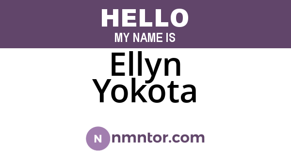 Ellyn Yokota