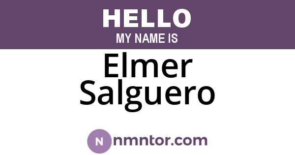Elmer Salguero