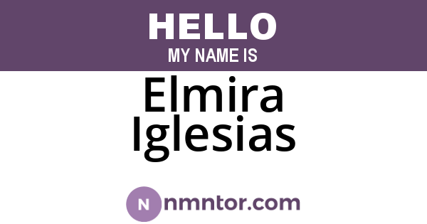 Elmira Iglesias