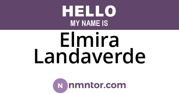 Elmira Landaverde