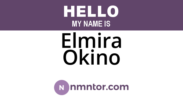 Elmira Okino