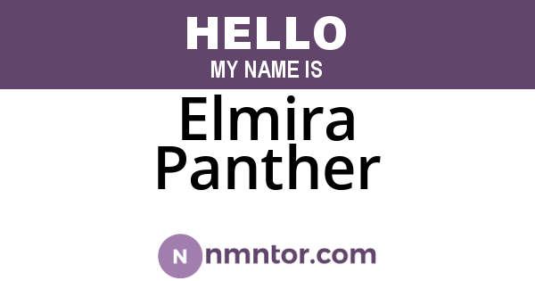 Elmira Panther