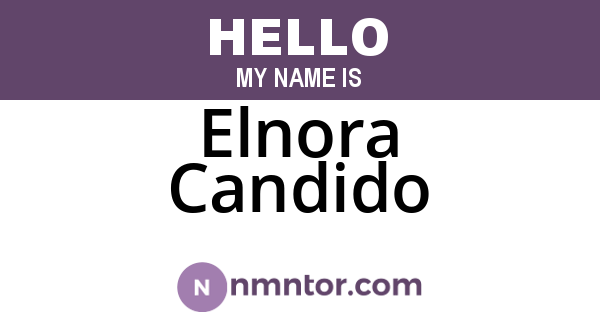 Elnora Candido