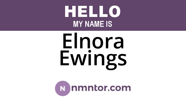 Elnora Ewings