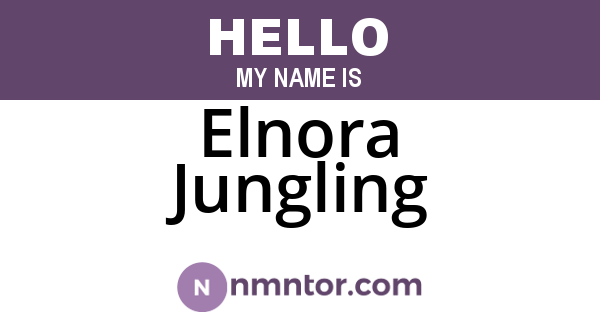 Elnora Jungling