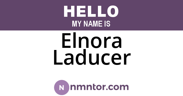 Elnora Laducer