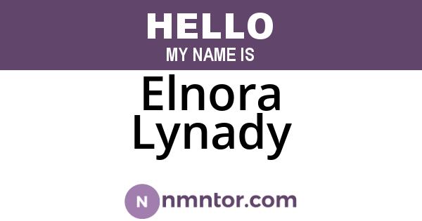 Elnora Lynady