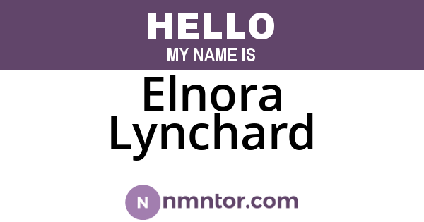 Elnora Lynchard