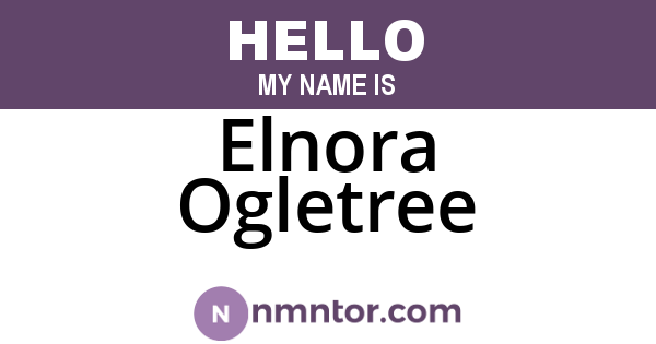 Elnora Ogletree