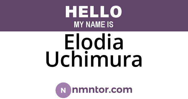 Elodia Uchimura