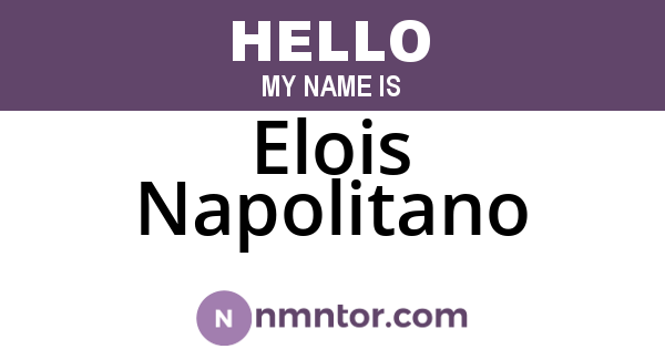 Elois Napolitano
