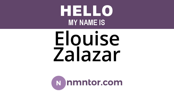 Elouise Zalazar